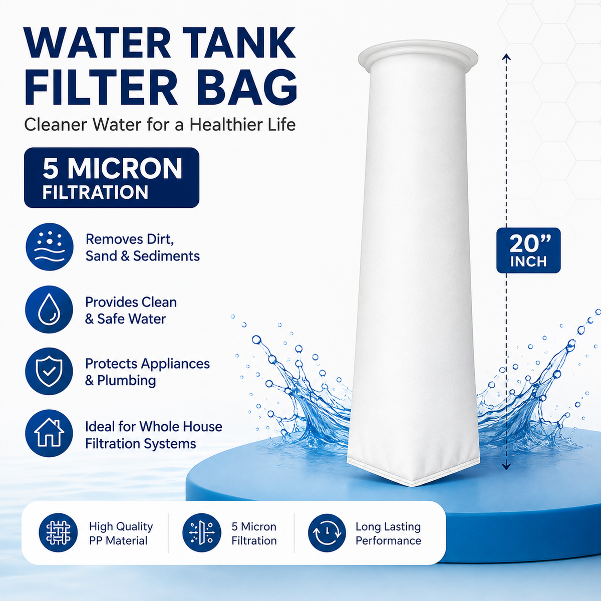 Micron Water Tank Filter | Buy 1 Get 1 Free 🔥