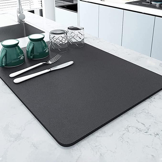 Lightweight & Washable Quick Dish Drying Mat For Kitchen ( BUY 1 GET 1 FREE 🔥 )