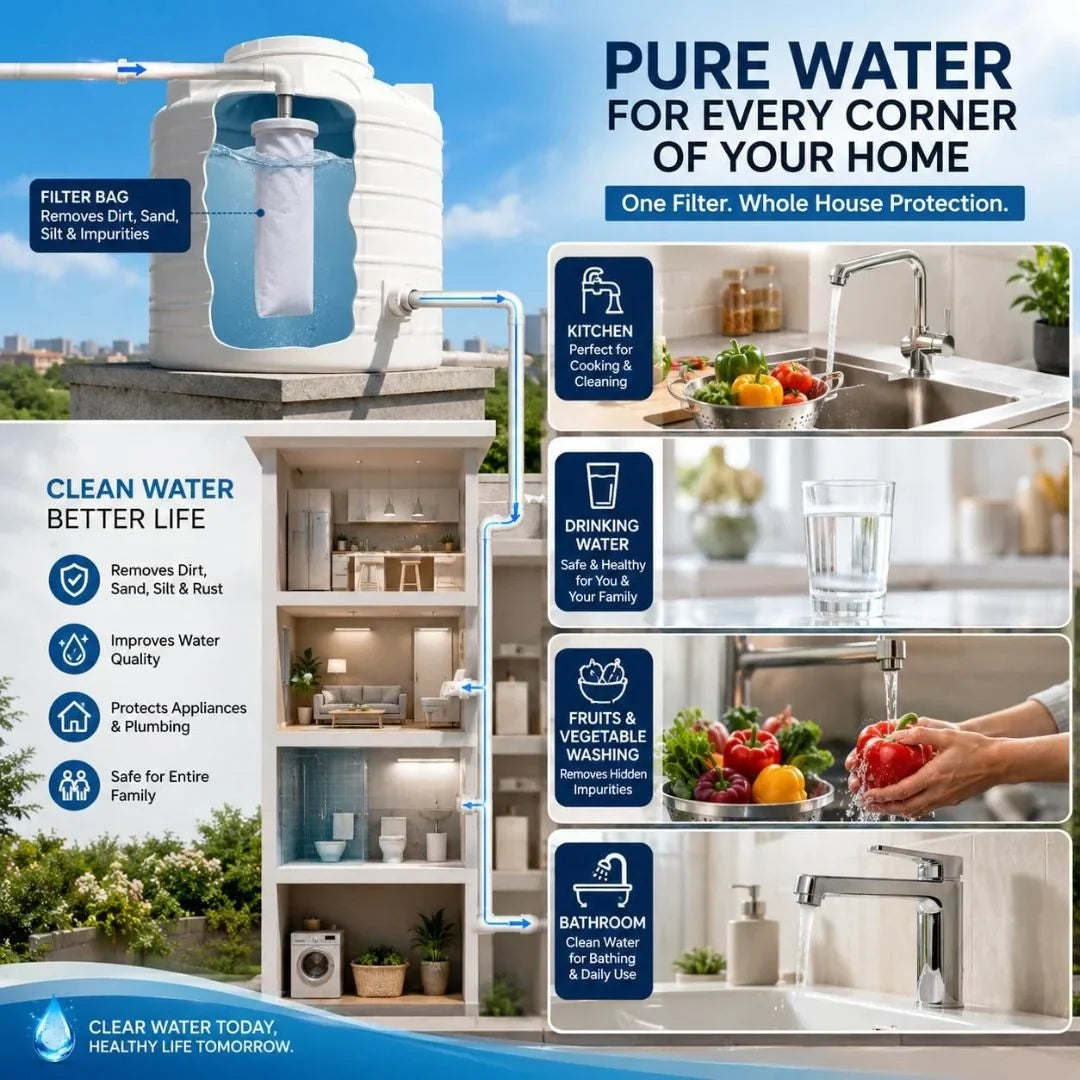 Micron Water Tank Filter | Buy 1 Get 1 Free 🔥