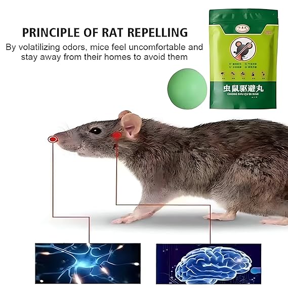 Pesto Guard Rat Repellent for Car Pack of 1(10 tablets)